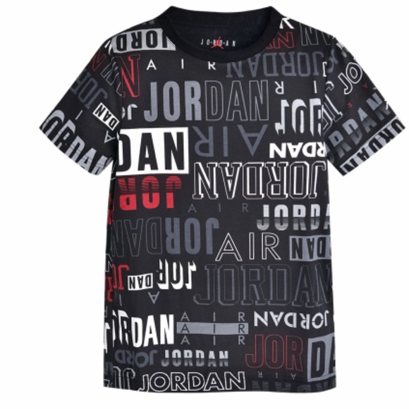 Jordan Other - NWT Jordan
Toddler Boys Short Sleeve Fan AOP T-Shirt Black